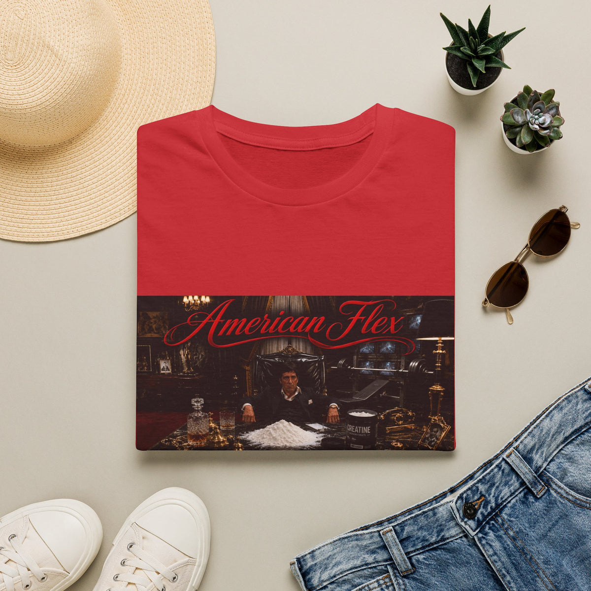 "American Flex- Tony Montana" Graphic Tee