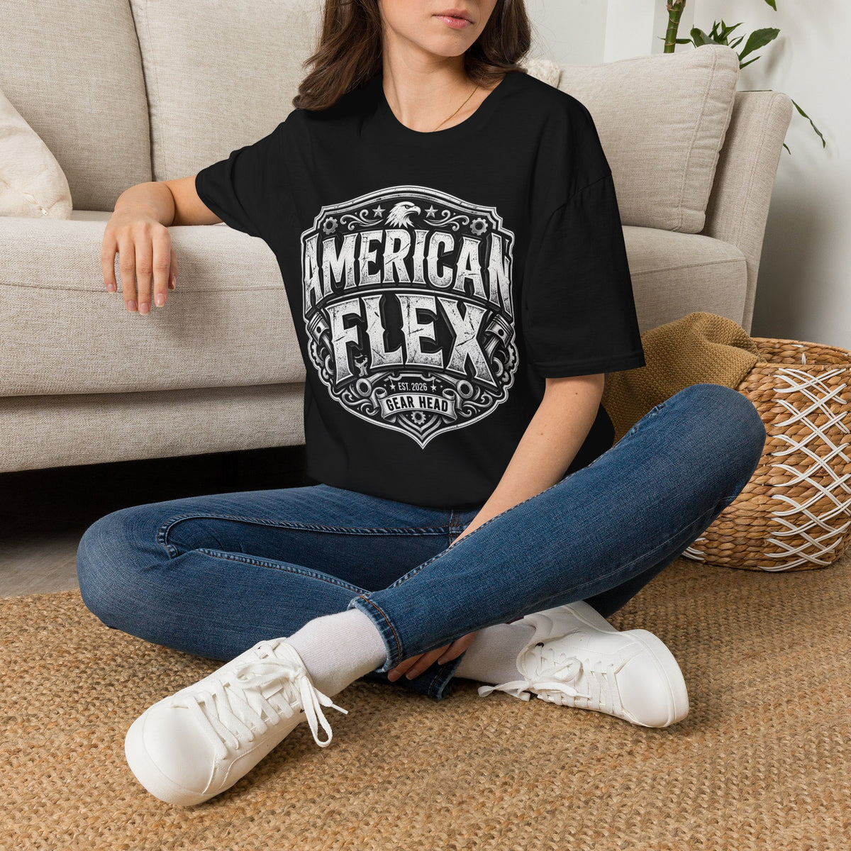American Flex Graphic T‑Shirt