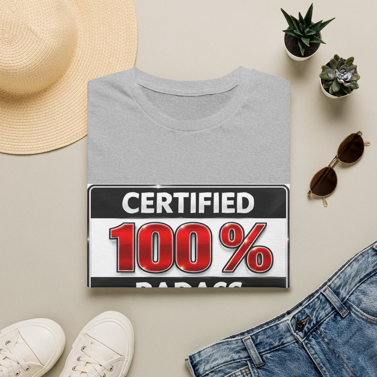 Certified 100% Badass T-Shirt