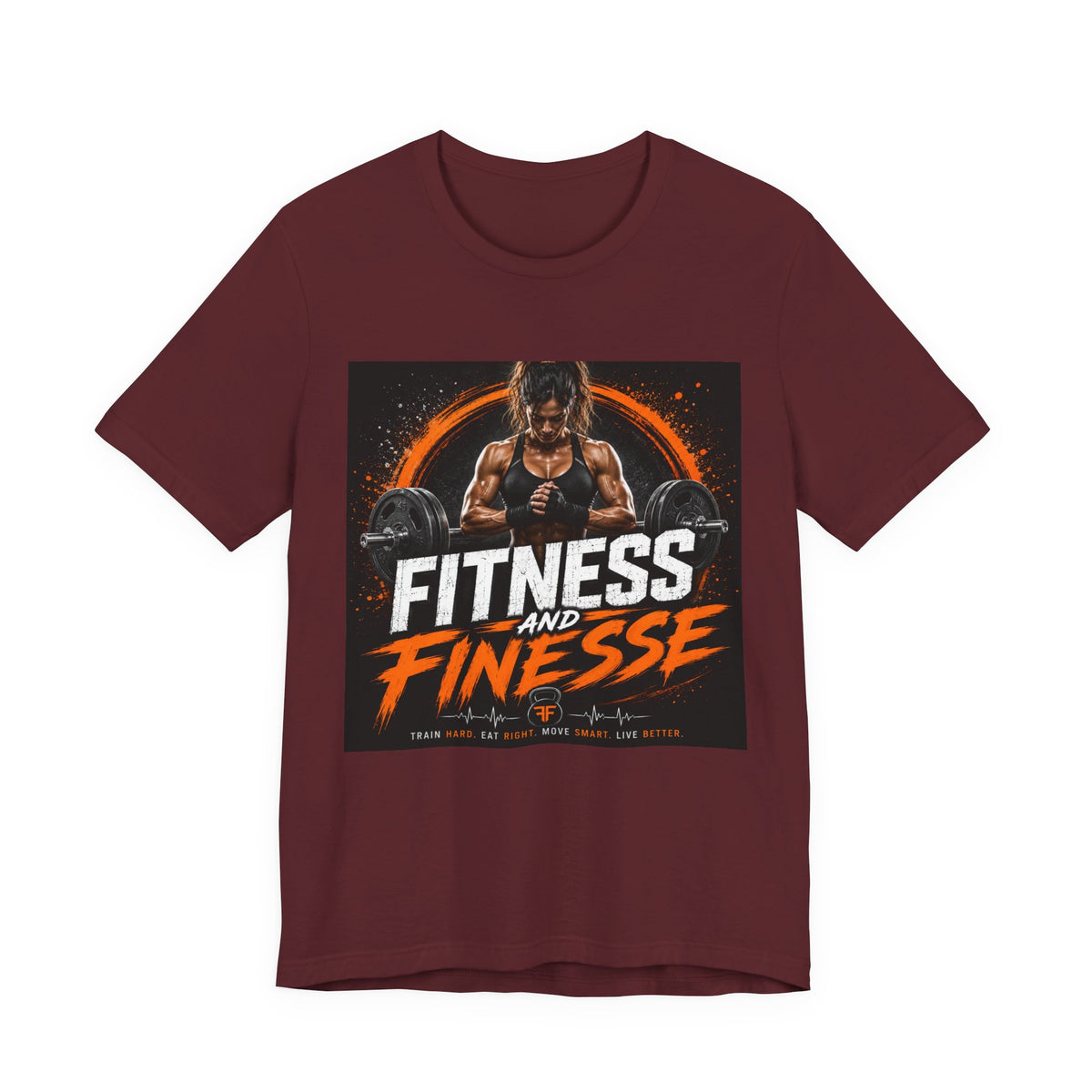 Fitness and Finesse Graphic Tee