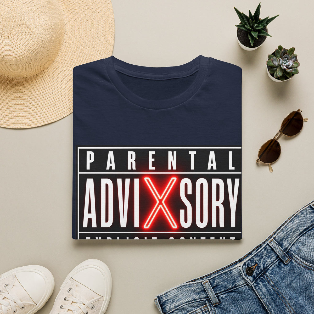 Parental Advisory Graphic T-Shirt