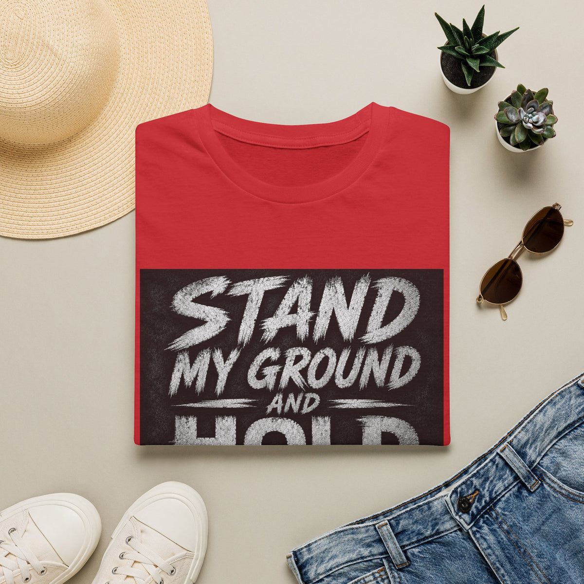 Stand My Ground and Hold the Line T‑Shirt