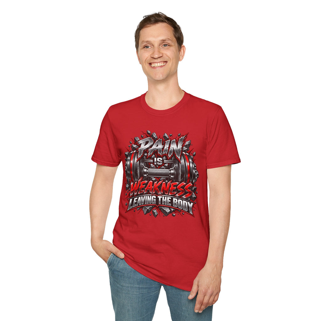 Pain Is Weakness Leaving The Body Gym T-Shirt
