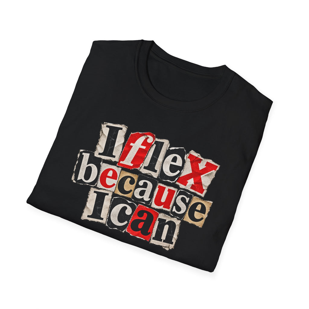 "I Flex Because I Can" American Flex Graphic Tee