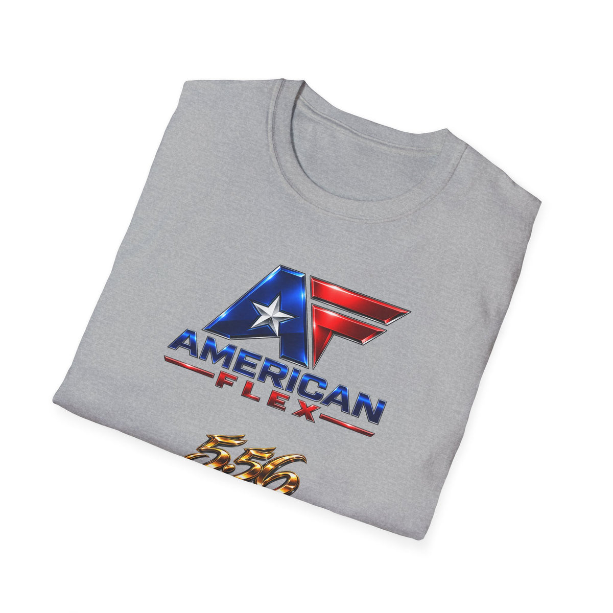"American Flex 5.56" Patriotic Bullet Graphic Tee