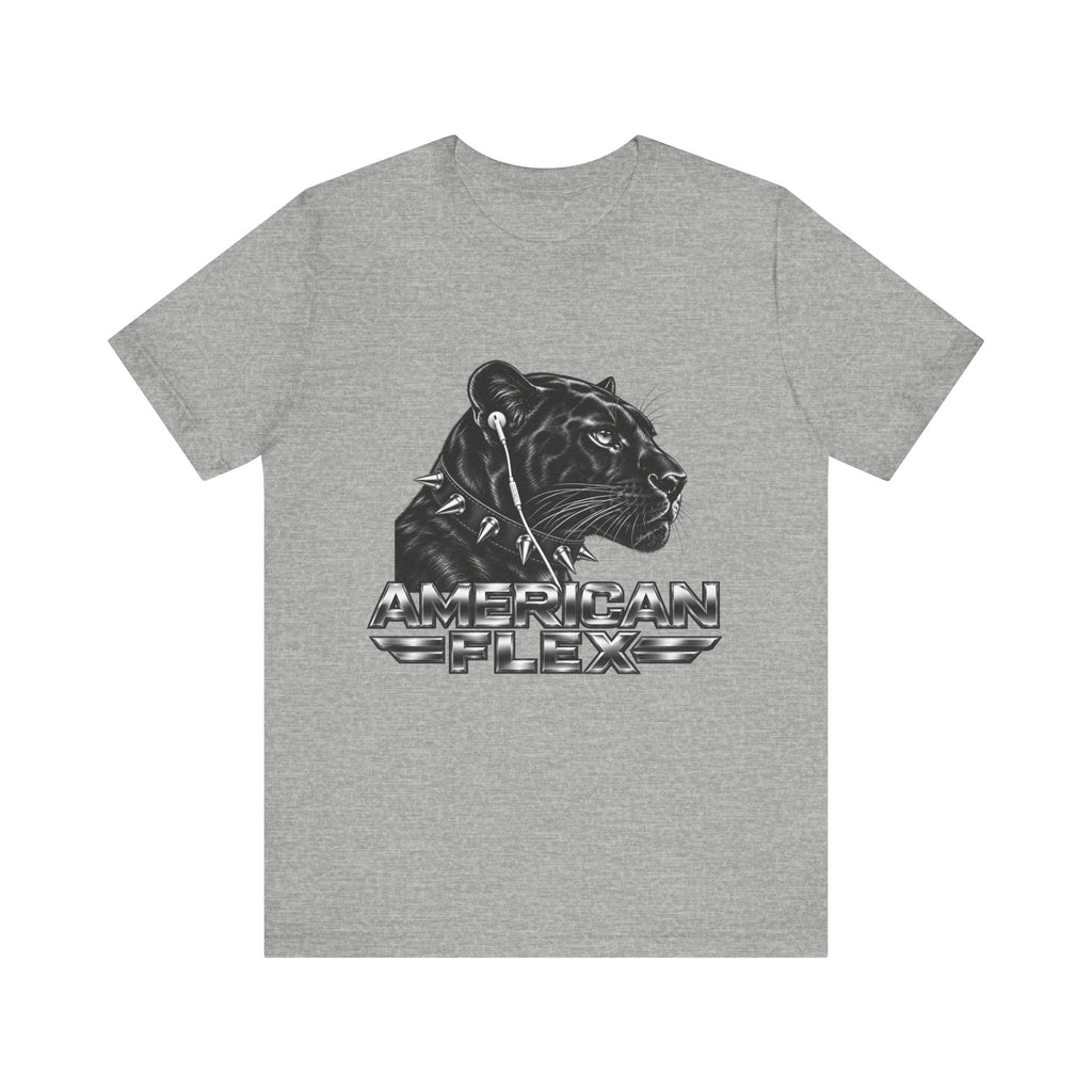 American Flex Panther Tee — Retro Logo Graphic T-Shirt