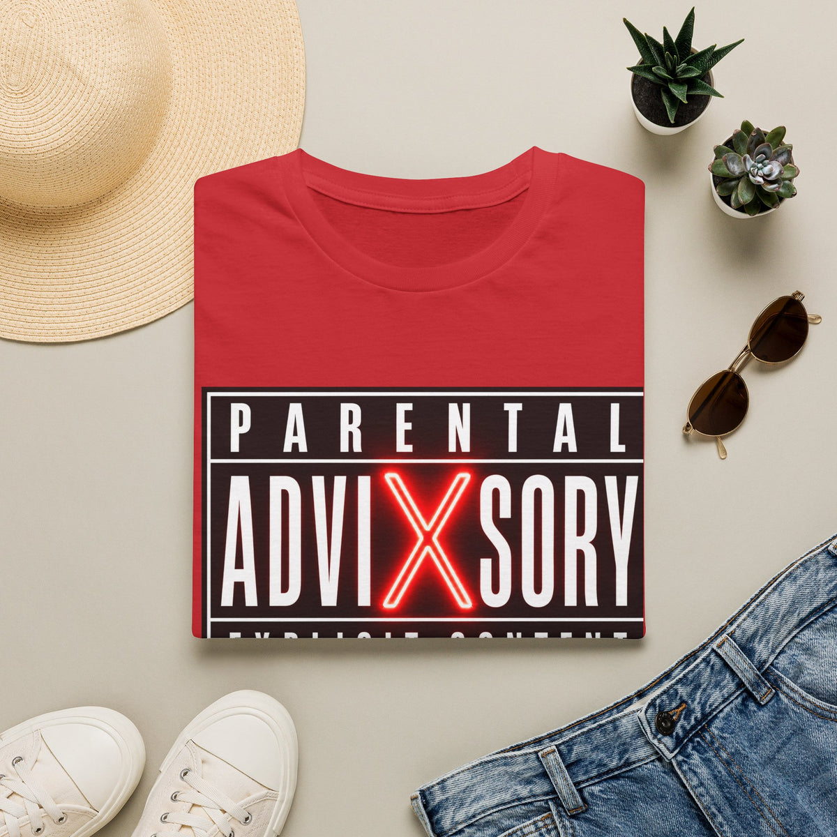 Parental Advisory Graphic T-Shirt