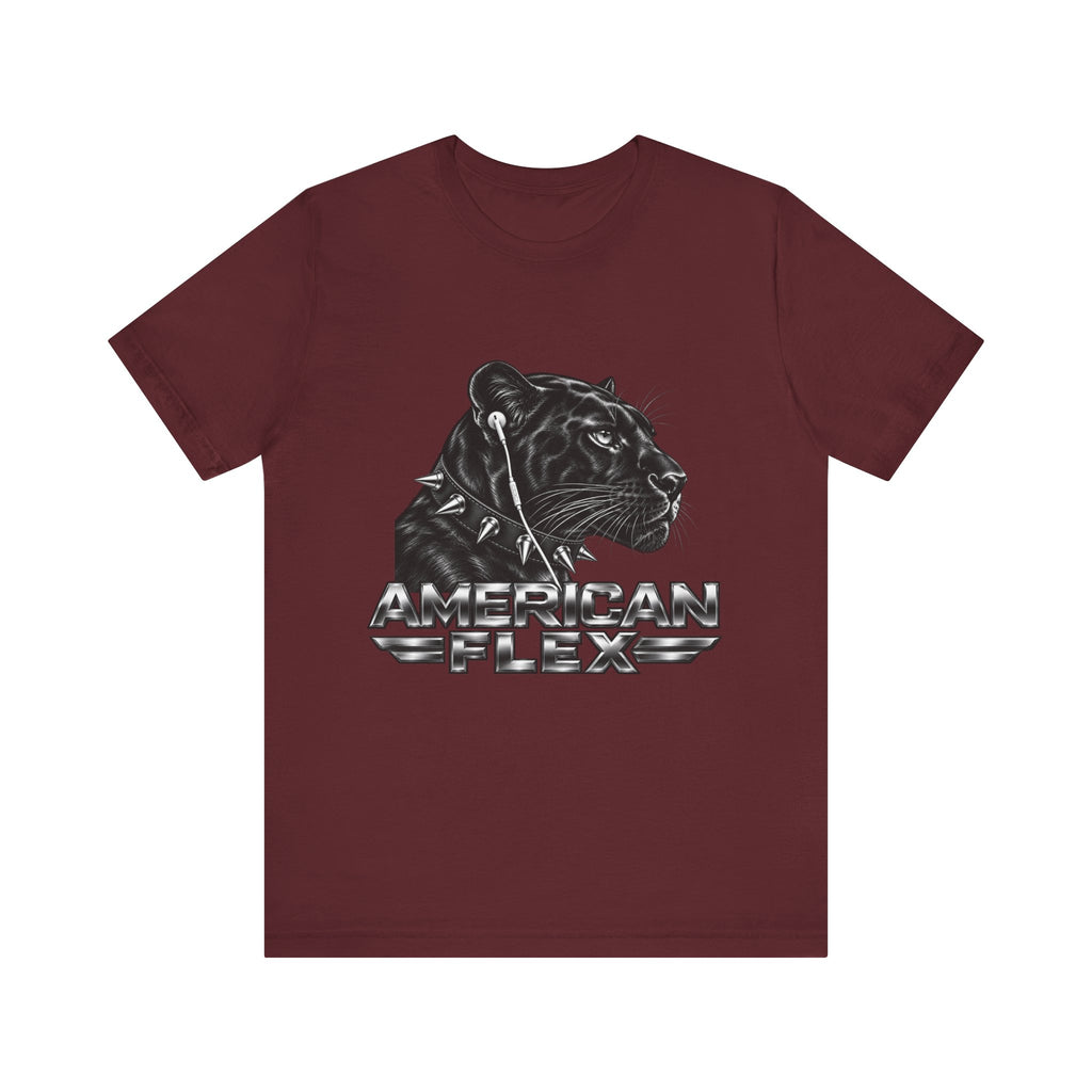 American Flex Panther Tee — Retro Logo Graphic T-Shirt