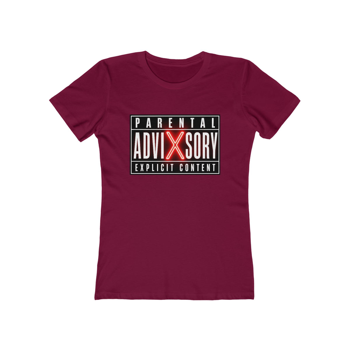 "Parental Advisory Explicit Content" - Graphic T-Shirt for Women