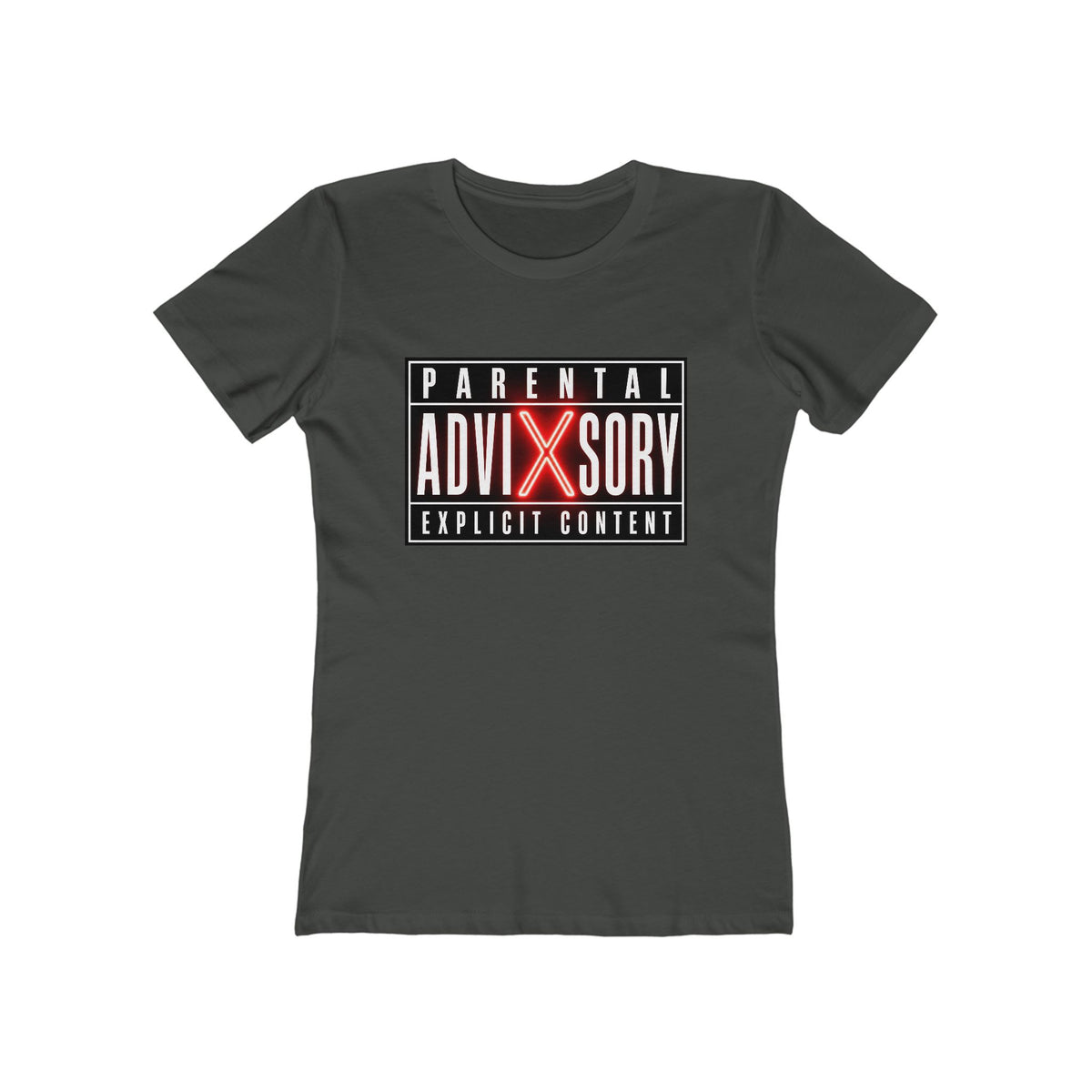 "Parental Advisory Explicit Content" - Graphic T-Shirt for Women