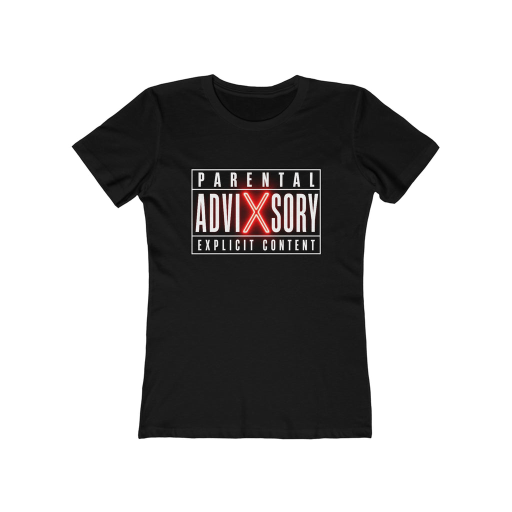 "Parental Advisory Explicit Content" - Graphic T-Shirt for Women
