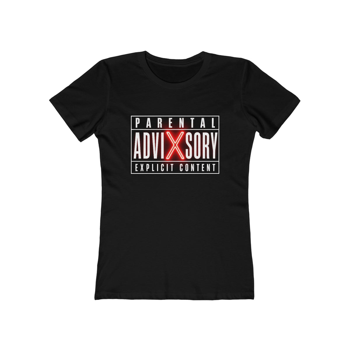 "Parental Advisory Explicit Content" - Graphic T-Shirt for Women