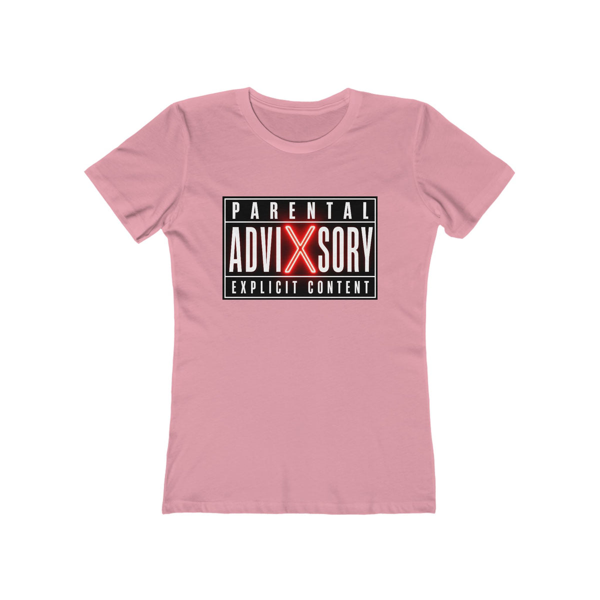 "Parental Advisory Explicit Content" - Graphic T-Shirt for Women