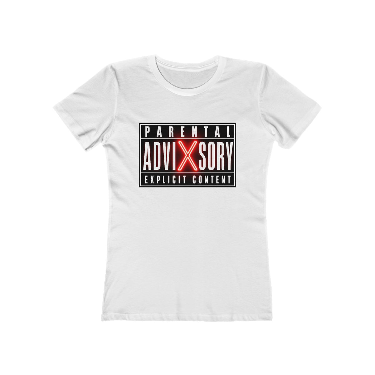 "Parental Advisory Explicit Content" - Graphic T-Shirt for Women