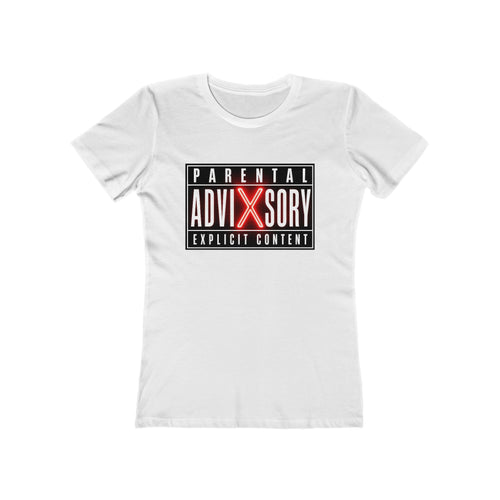 "Parental Advisory Explicit Content" - Graphic T-Shirt for Women