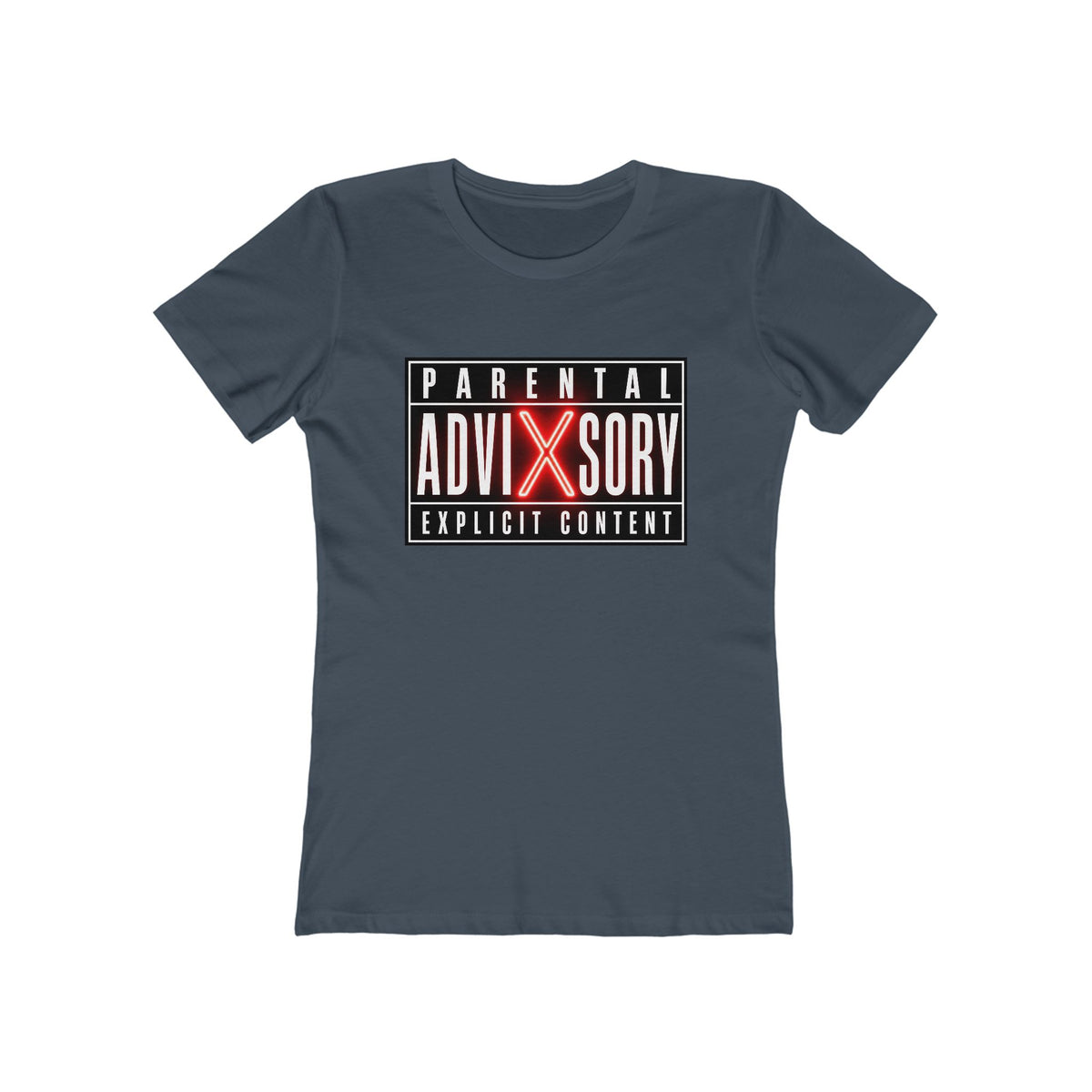 "Parental Advisory Explicit Content" - Graphic T-Shirt for Women