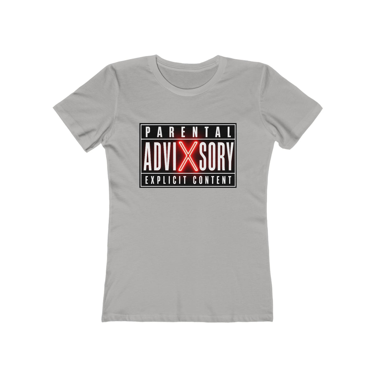 "Parental Advisory Explicit Content" - Graphic T-Shirt for Women
