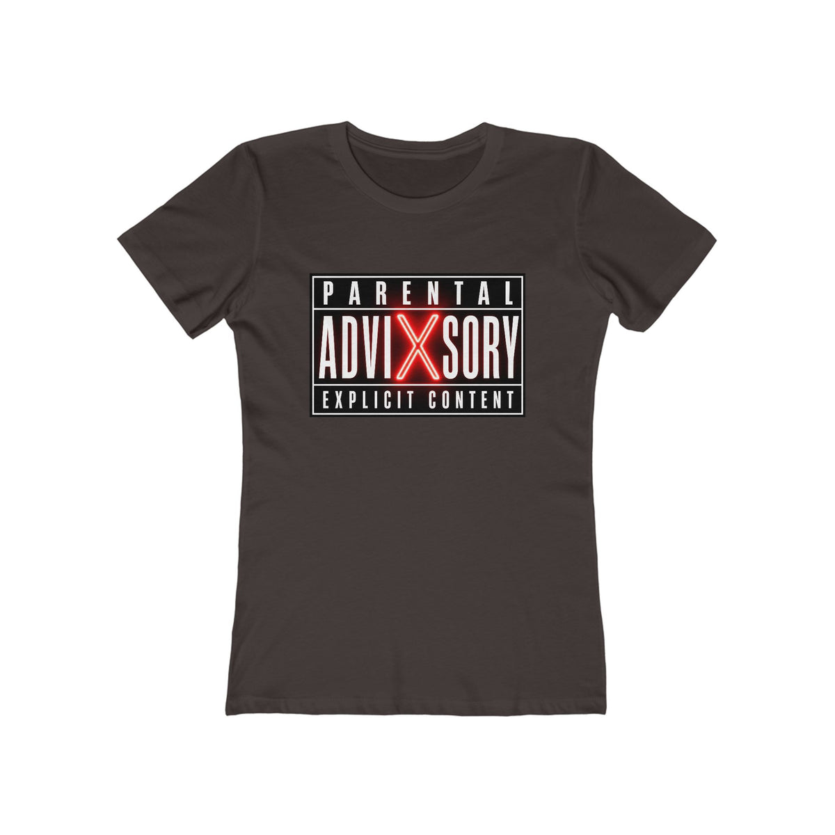 "Parental Advisory Explicit Content" - Graphic T-Shirt for Women