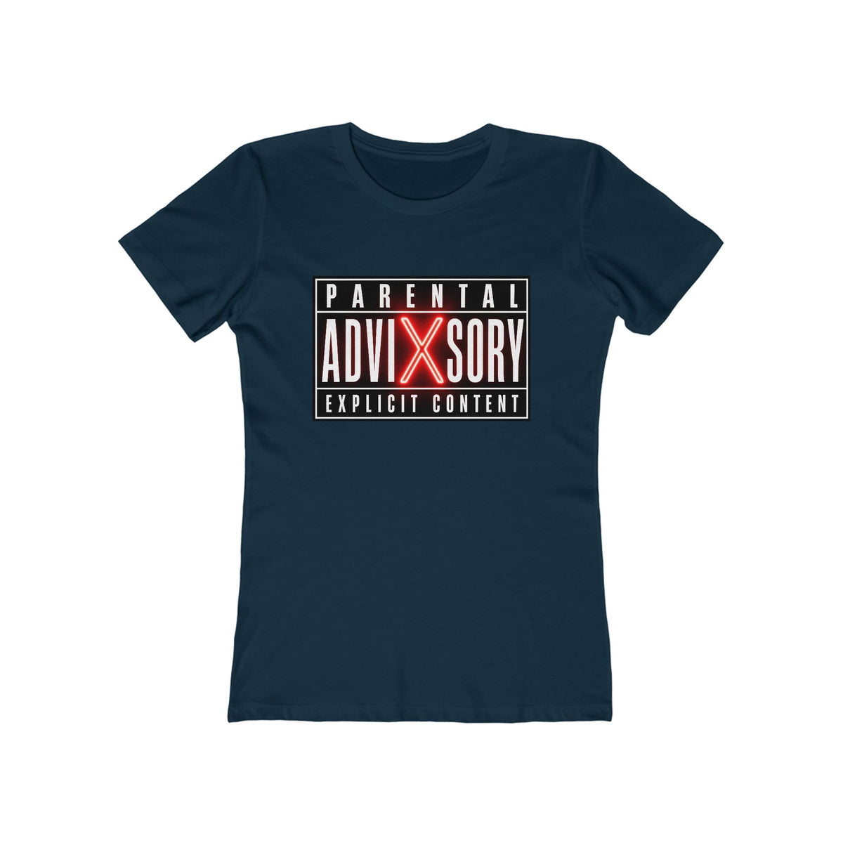 "Parental Advisory Explicit Content" - Graphic T-Shirt for Women