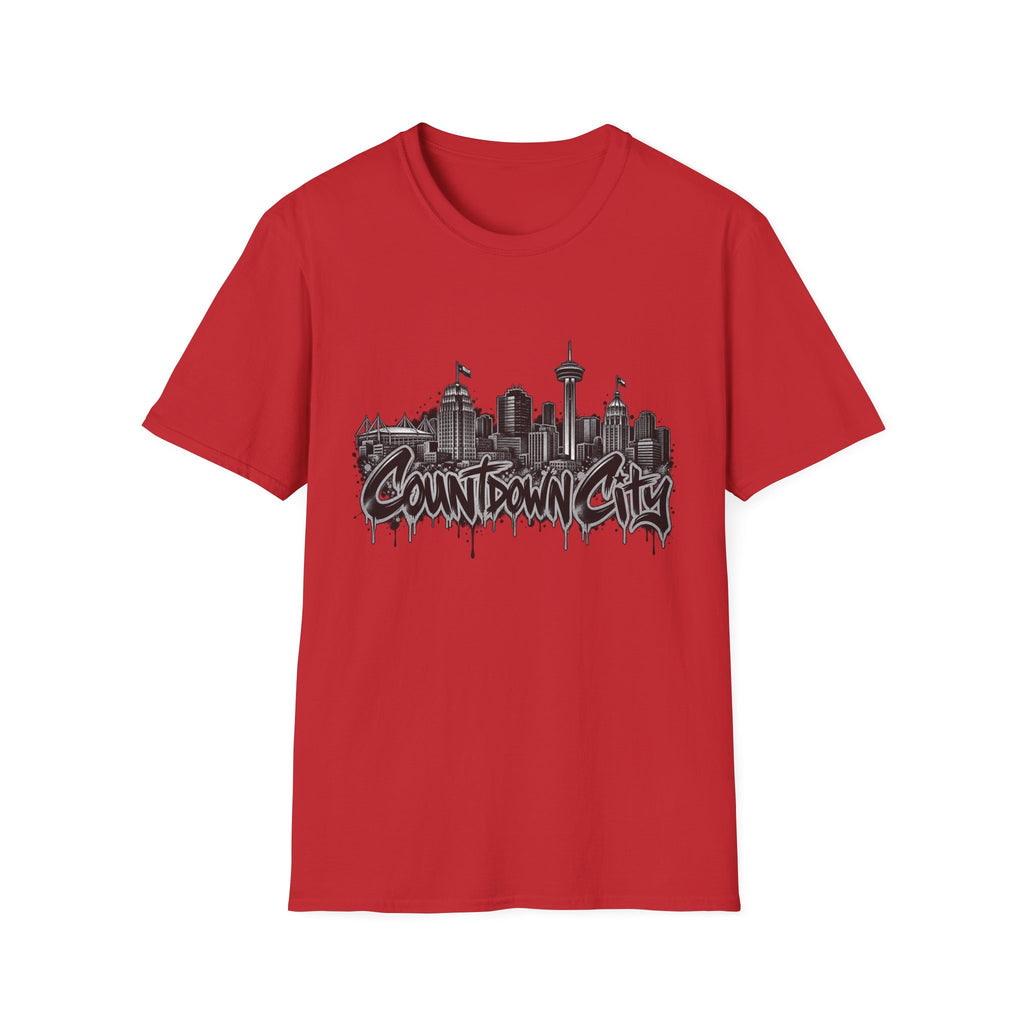 "Countdown City" San Antonio Skyline Graphic Tee