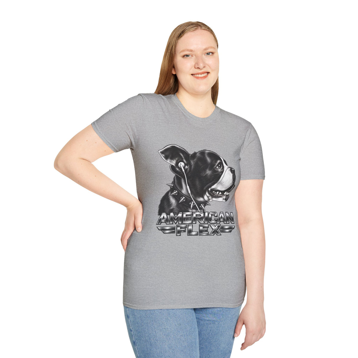 American Bully T-Shirt — Vintage Black & White