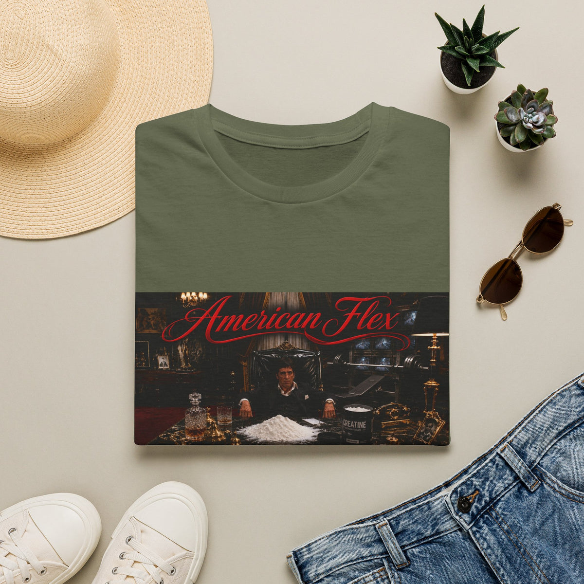 "American Flex- Tony Montana" Graphic Tee