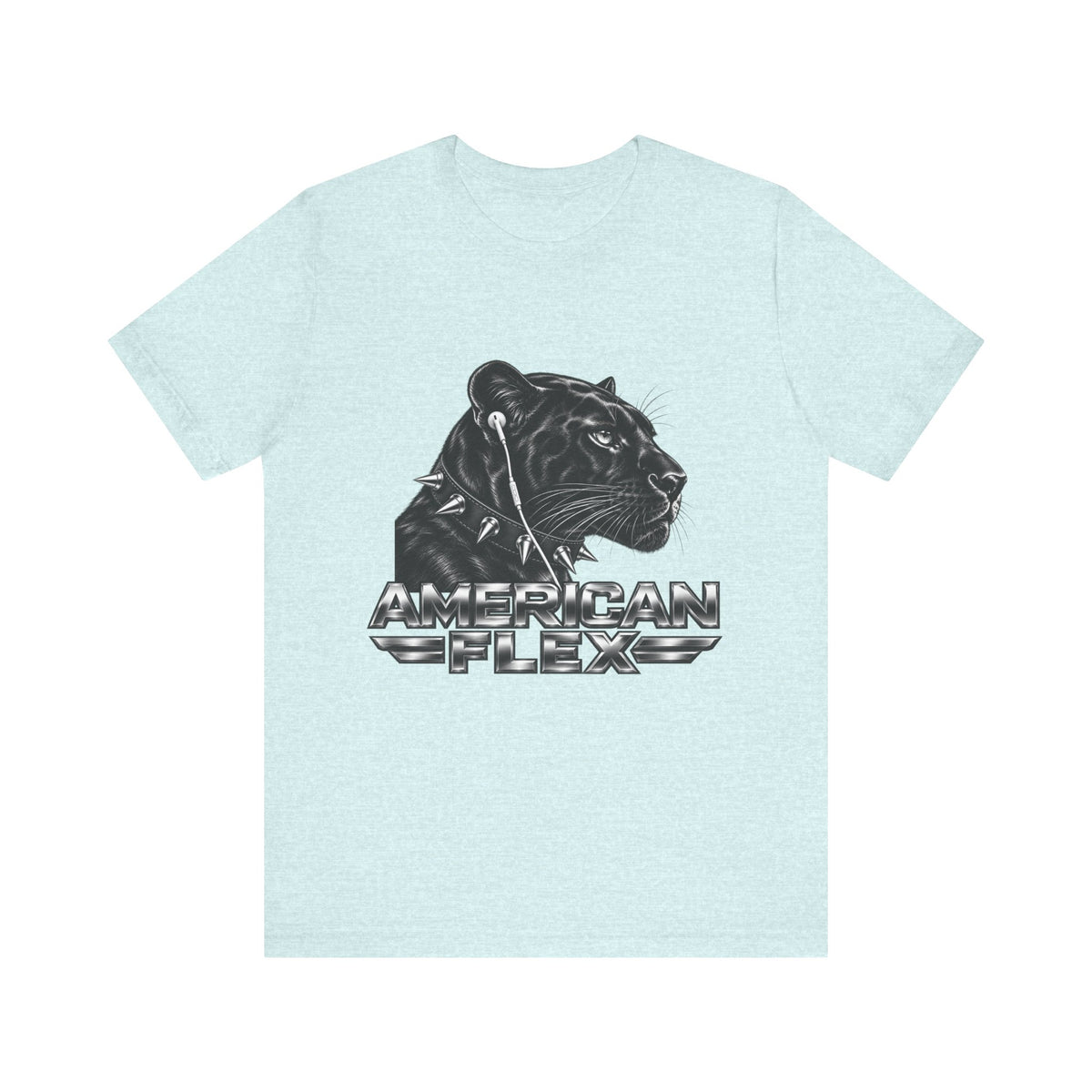 American Flex Panther Tee — Retro Logo Graphic T-Shirt