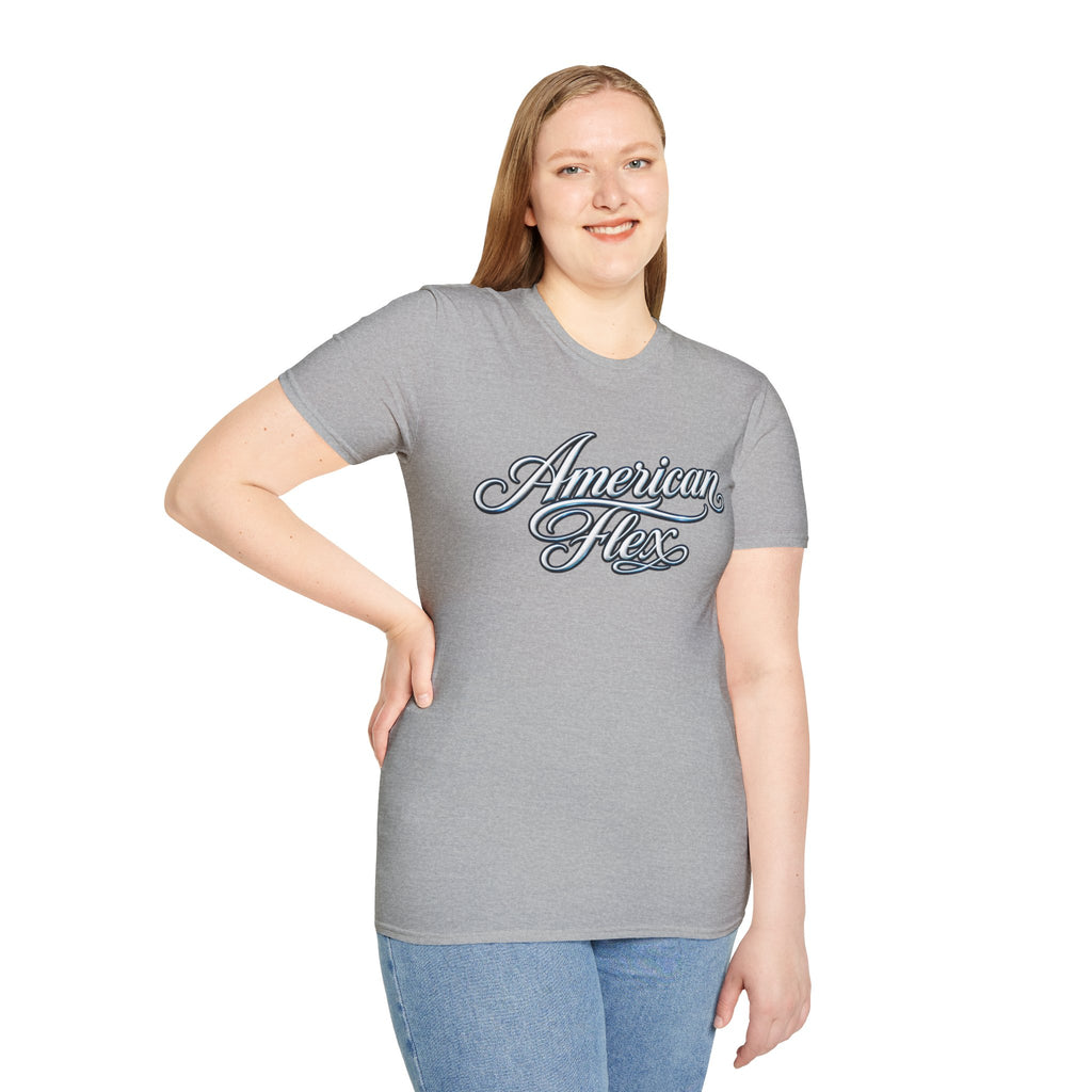 "American Flex" Script T‑Shirt