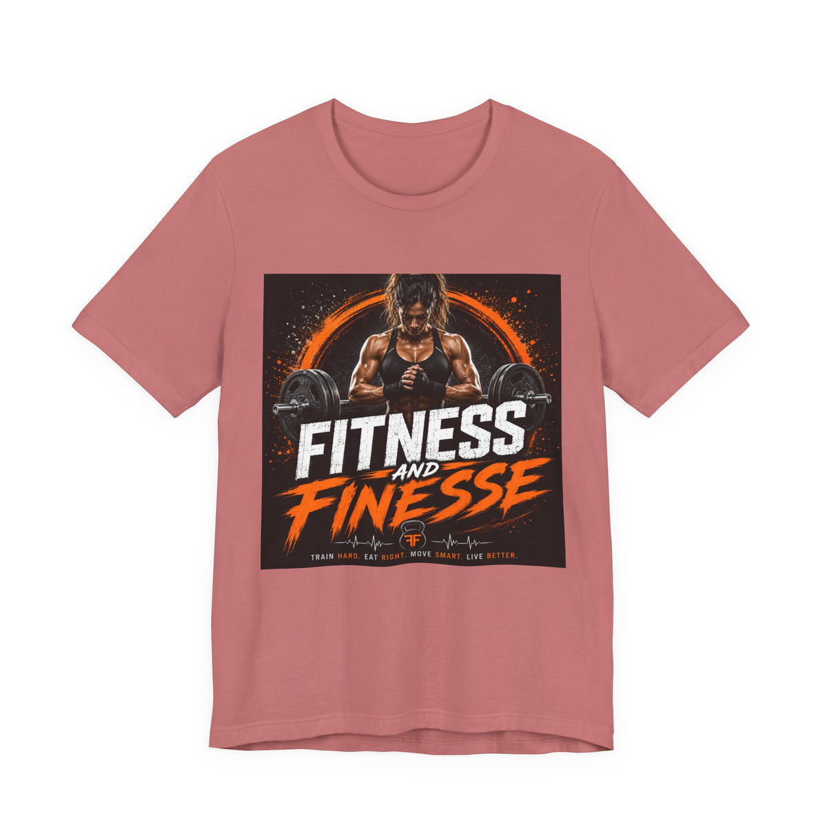 Fitness and Finesse Graphic Tee
