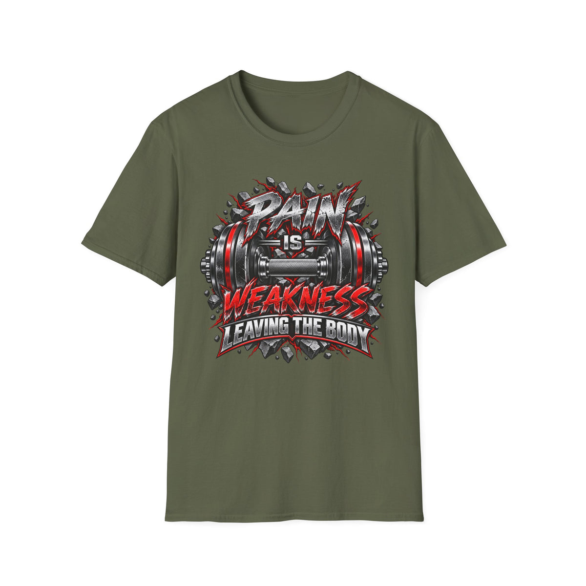 Pain Is Weakness Leaving The Body Gym T-Shirt