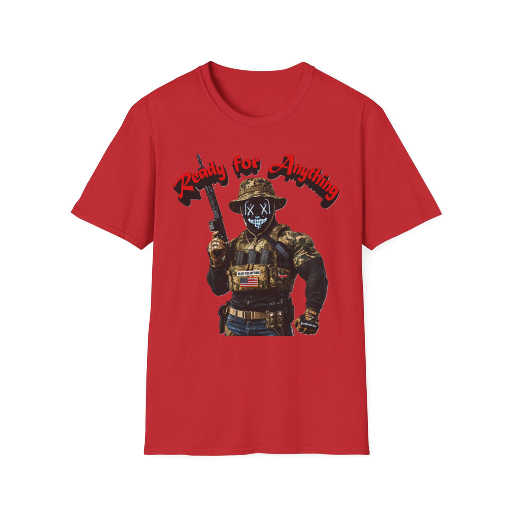 "Ready For Anything" Tactical Soldier Graphic Tee