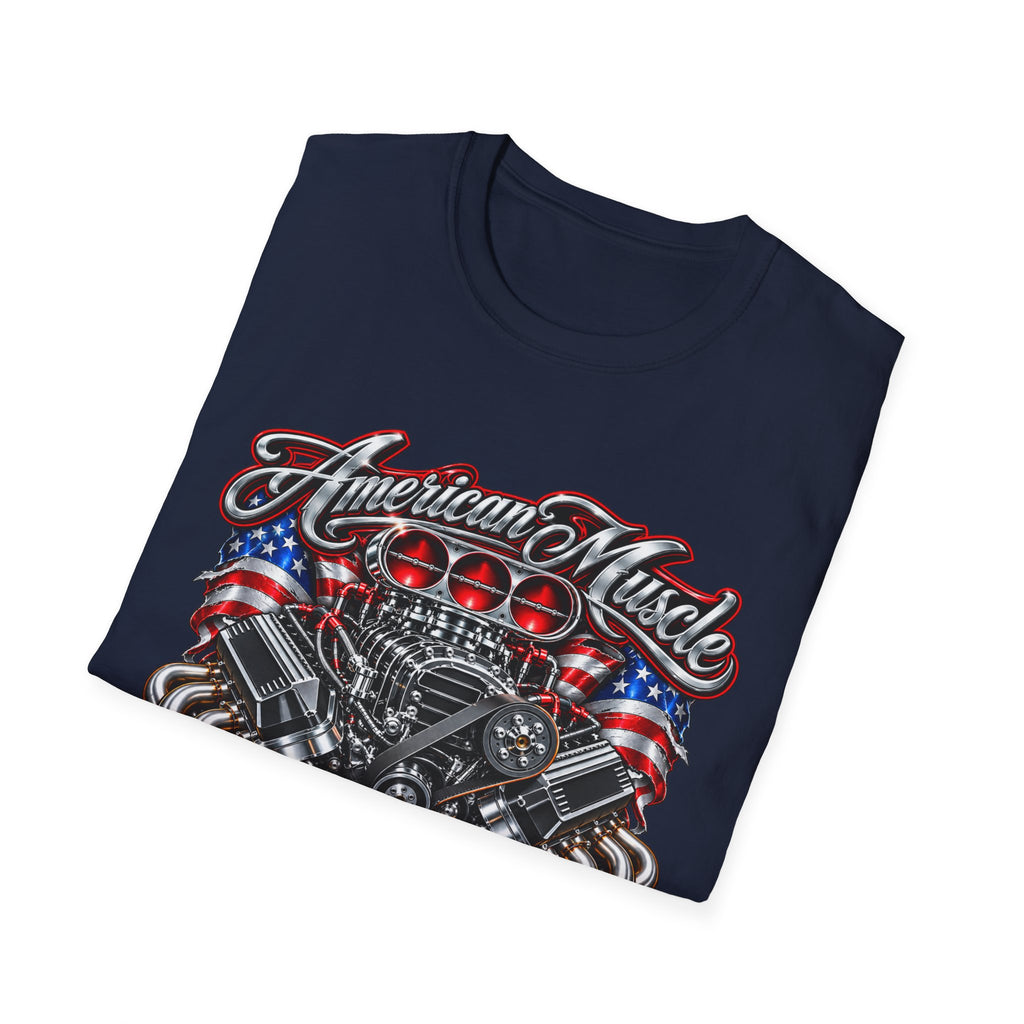 American Muscle Engine Graphic Tee