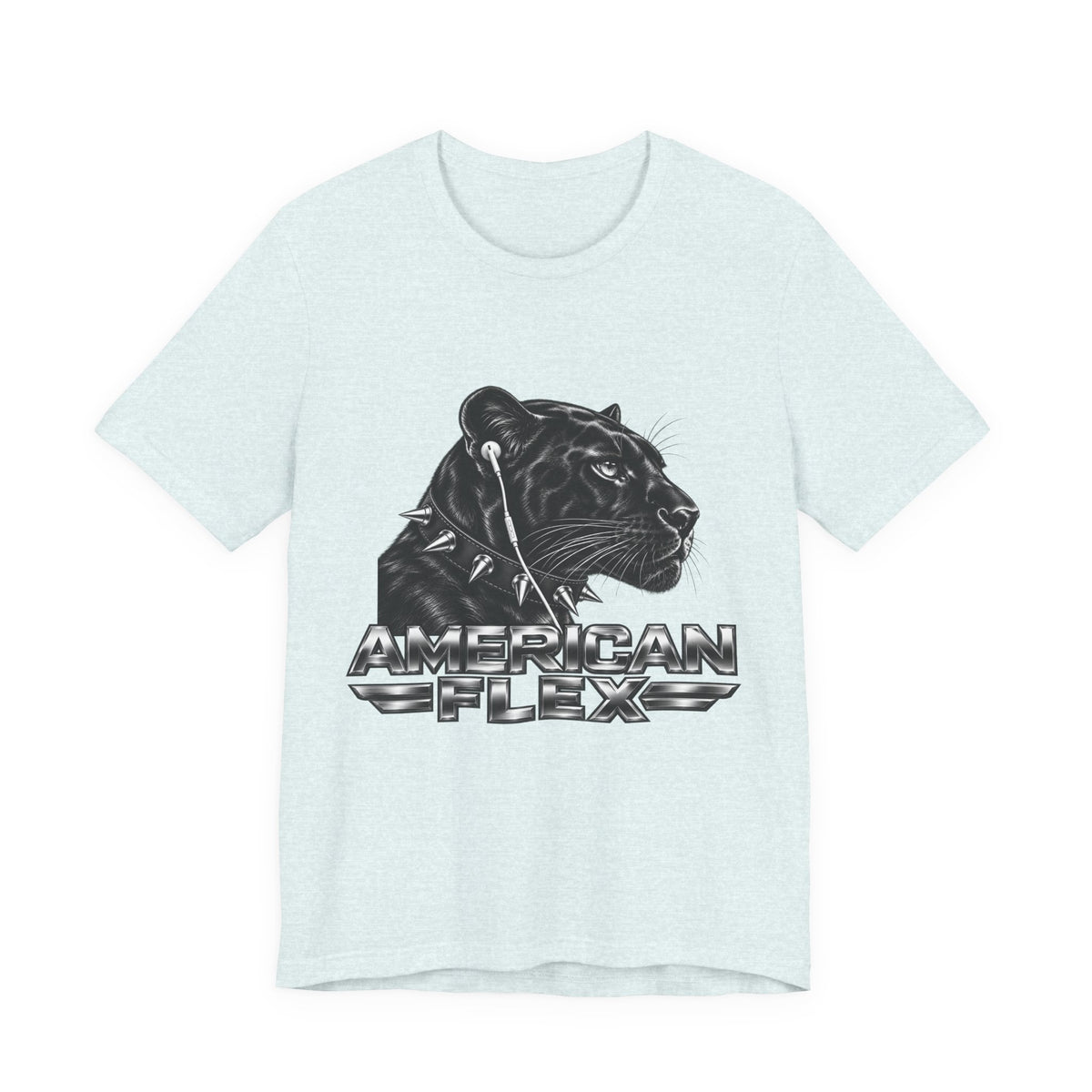 American Flex Panther Tee — Retro Logo Graphic T-Shirt