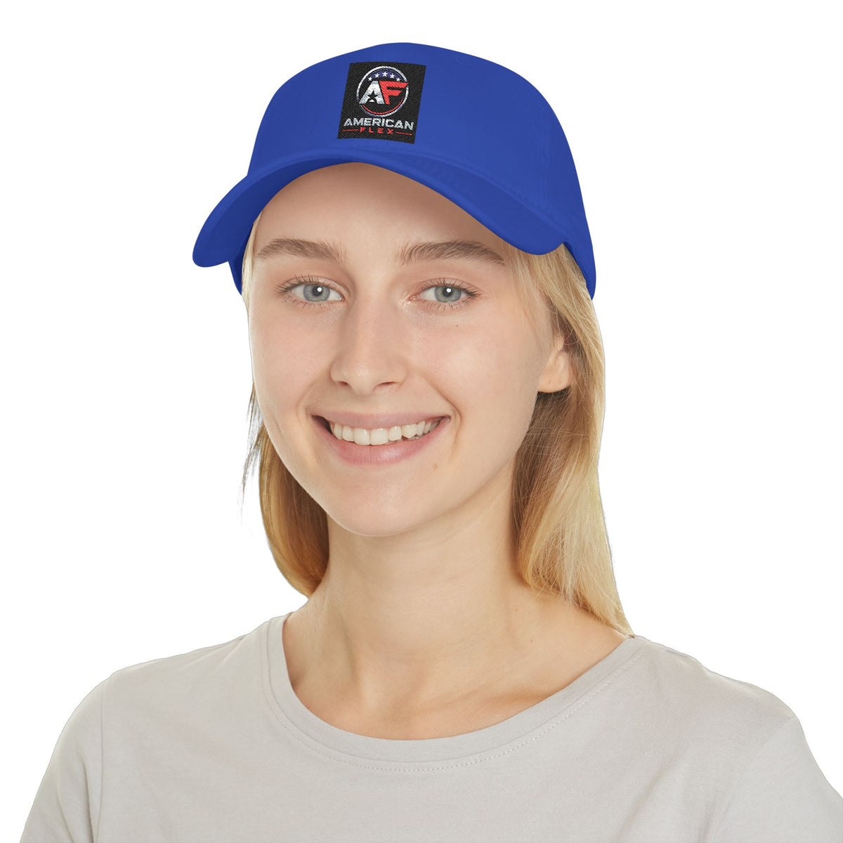 American AF Logo Cap — Patriotic Low Profile