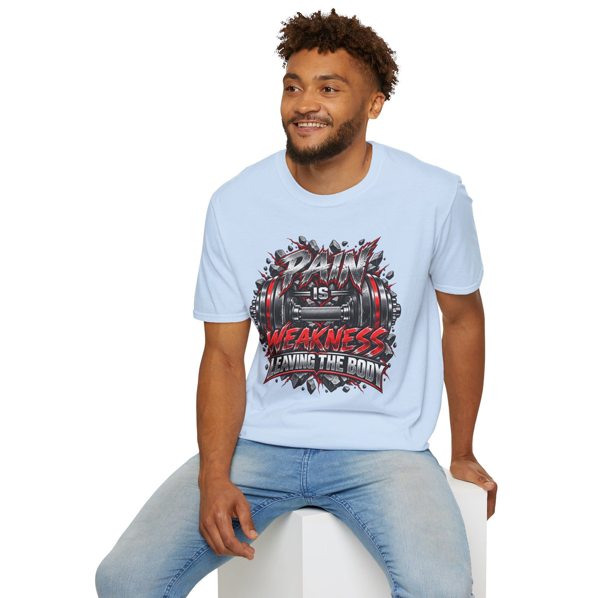 Pain Is Weakness Leaving The Body Gym T-Shirt