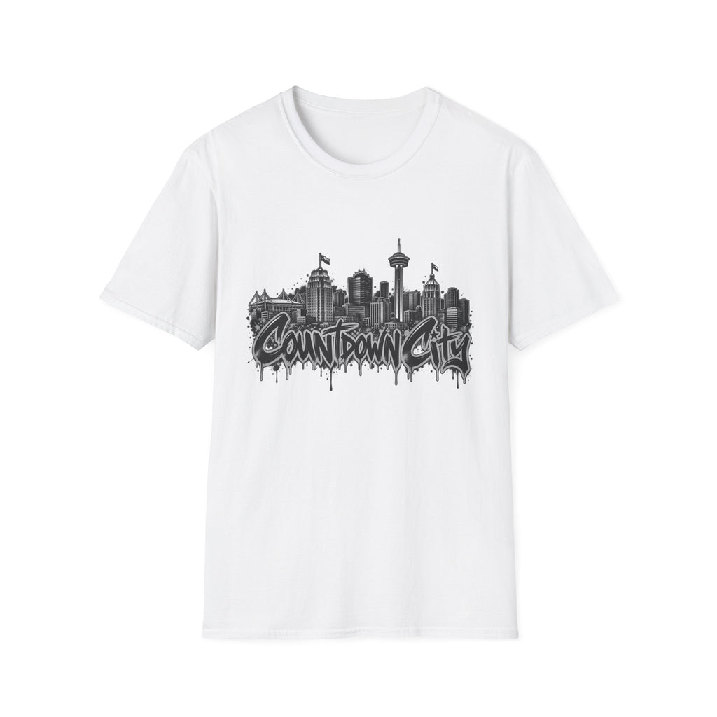 "Countdown City" San Antonio Skyline Graphic Tee