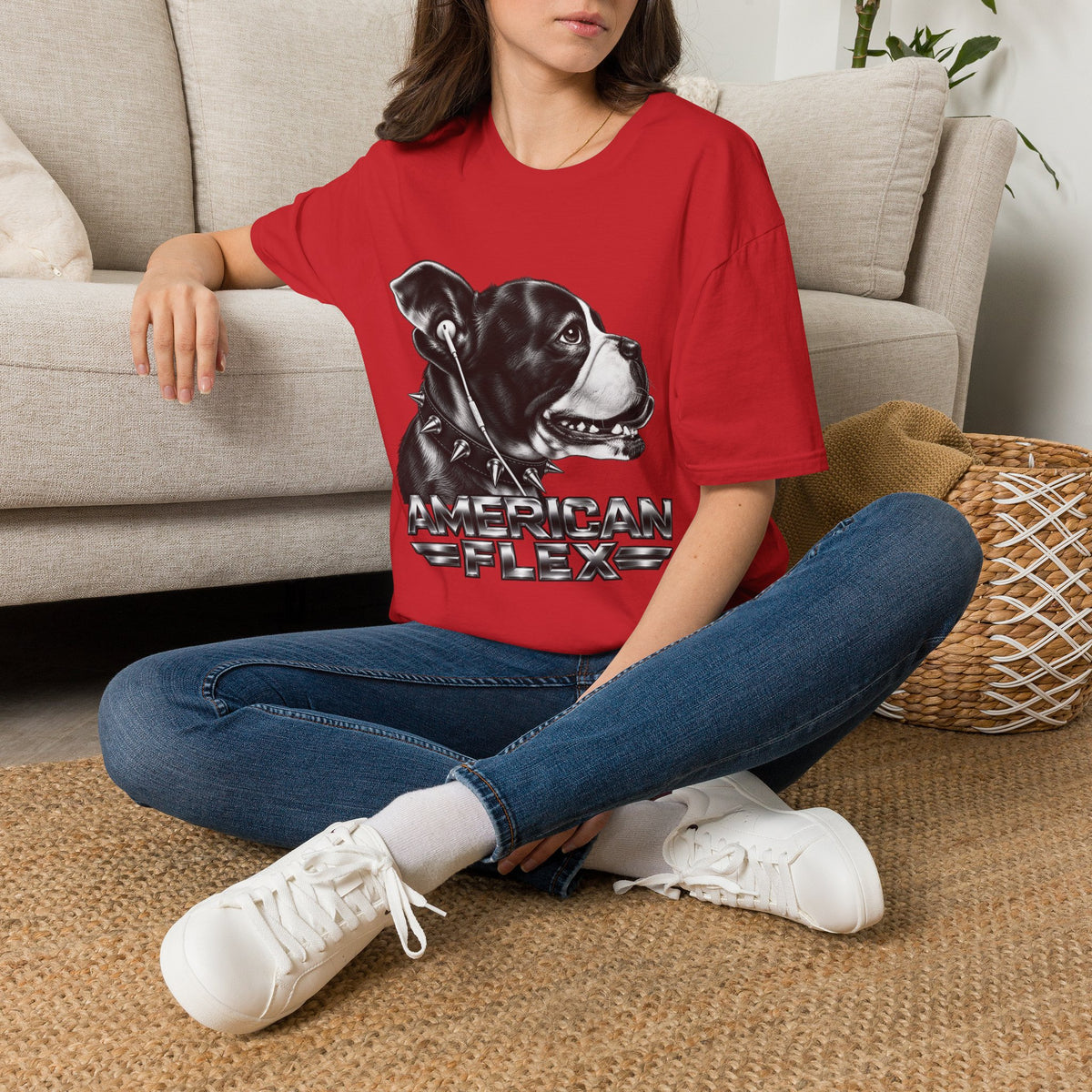 American Bully T-Shirt — Vintage Black & White