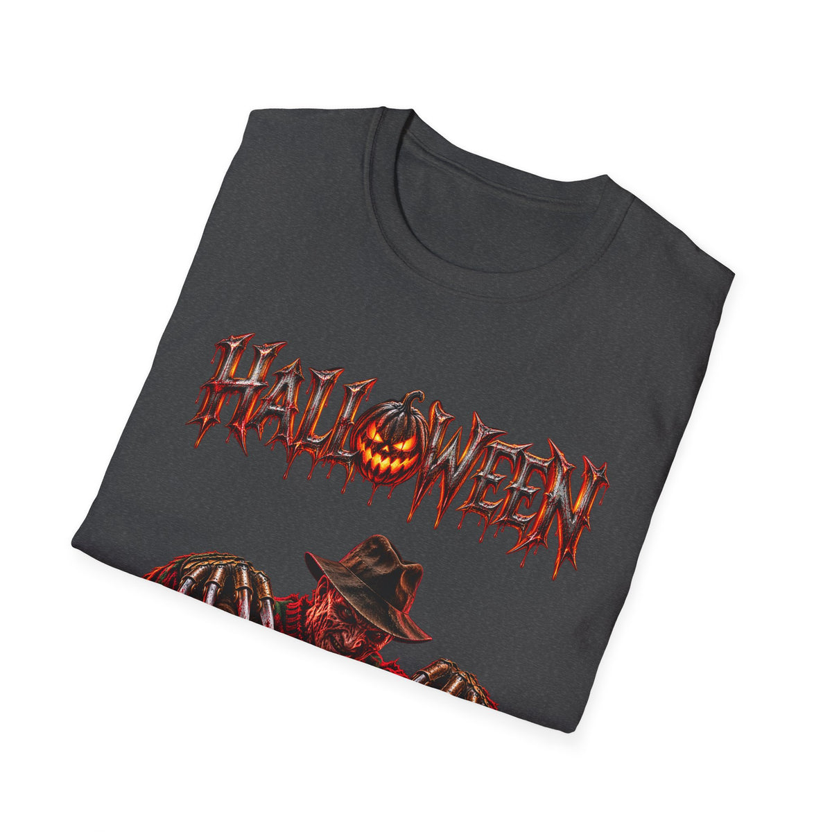 Halloween Mayhem — Freddy, Michael & Jason Mask Trio Graphic Tee