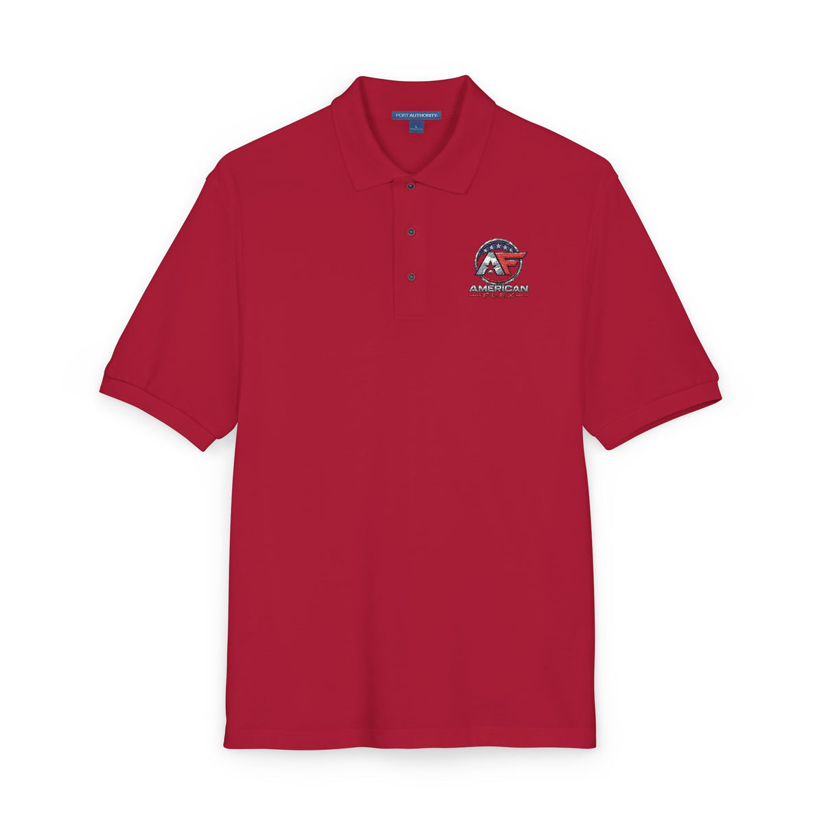 Embroidered "American Flex" Polo Shirt – American Legend