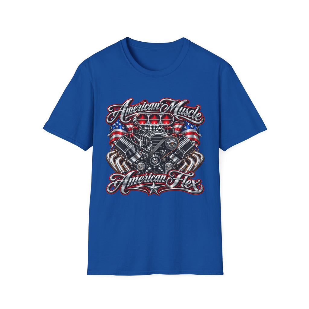 American Muscle Engine Graphic Tee