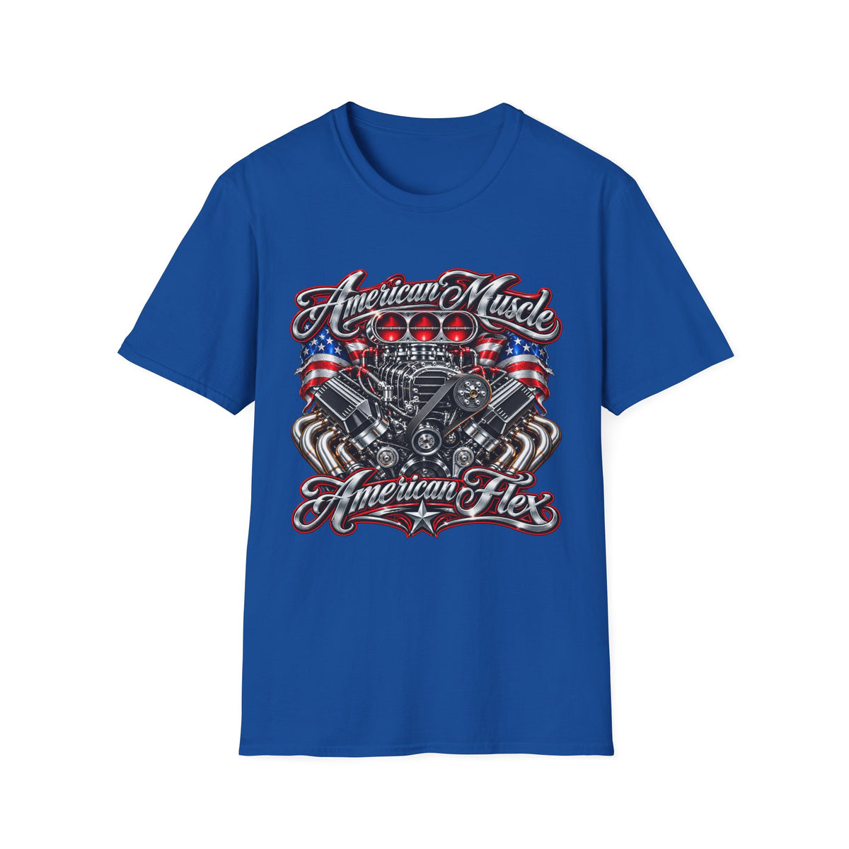 American Muscle Engine Graphic Tee