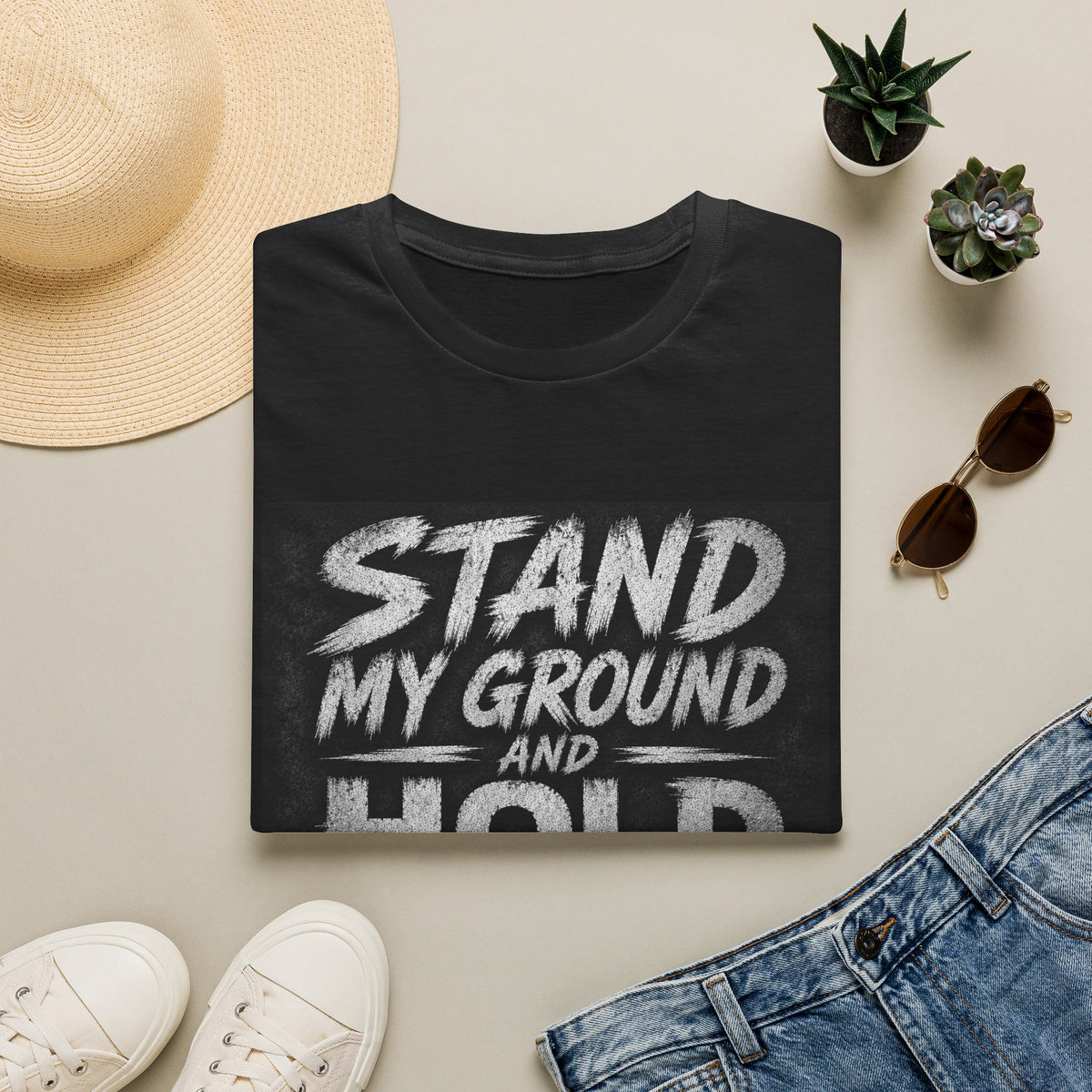 Stand My Ground and Hold the Line T‑Shirt