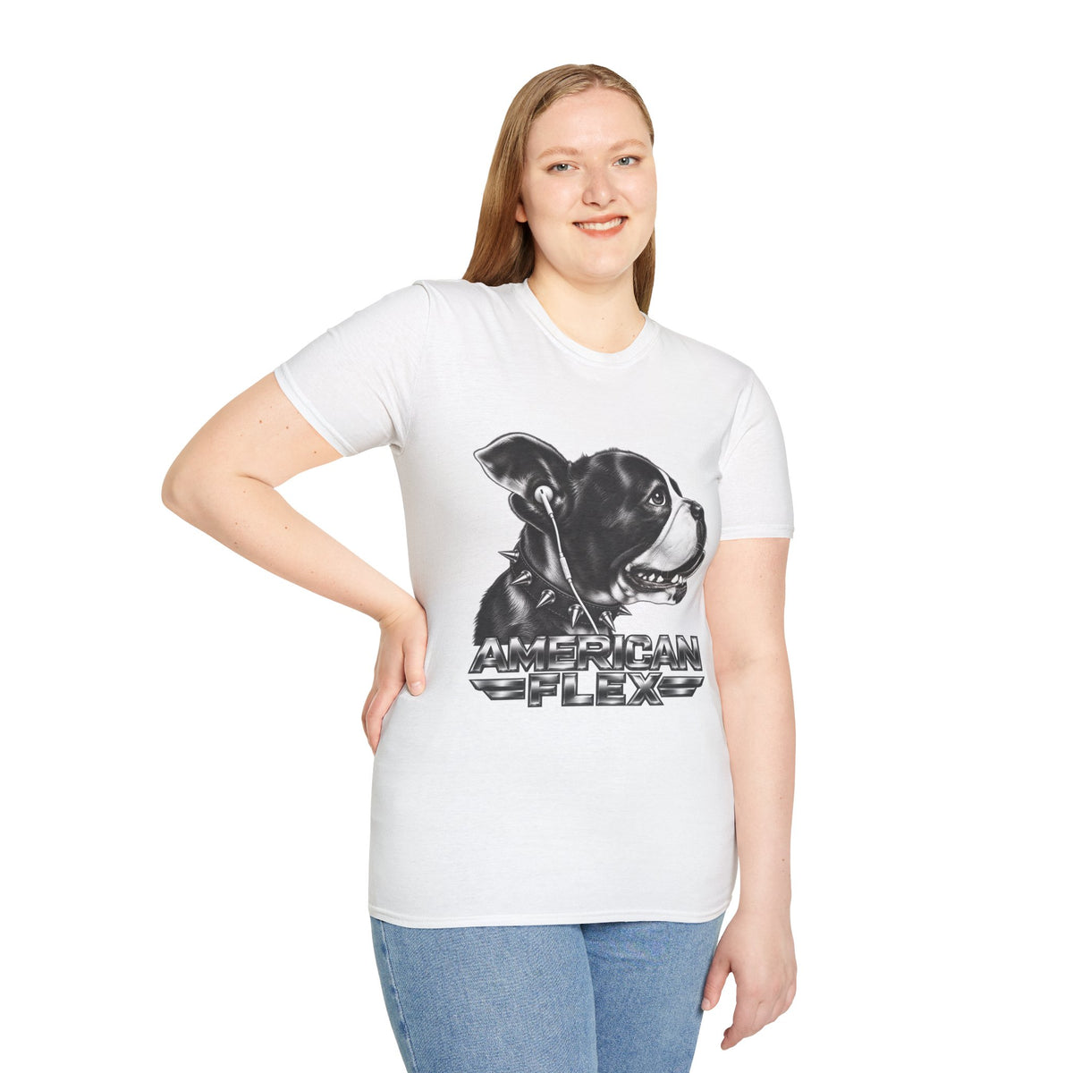 American Bully T-Shirt — Vintage Black & White