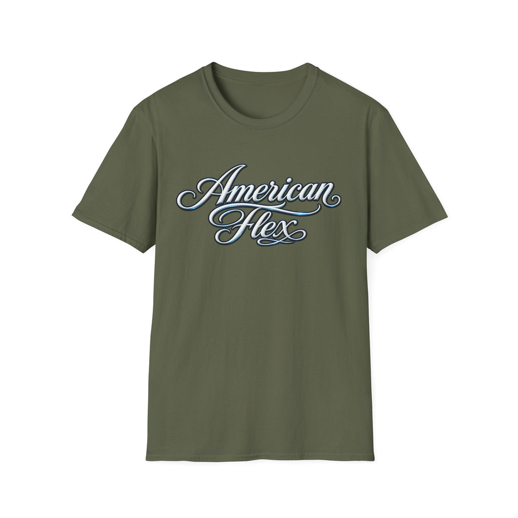 "American Flex" Script T‑Shirt