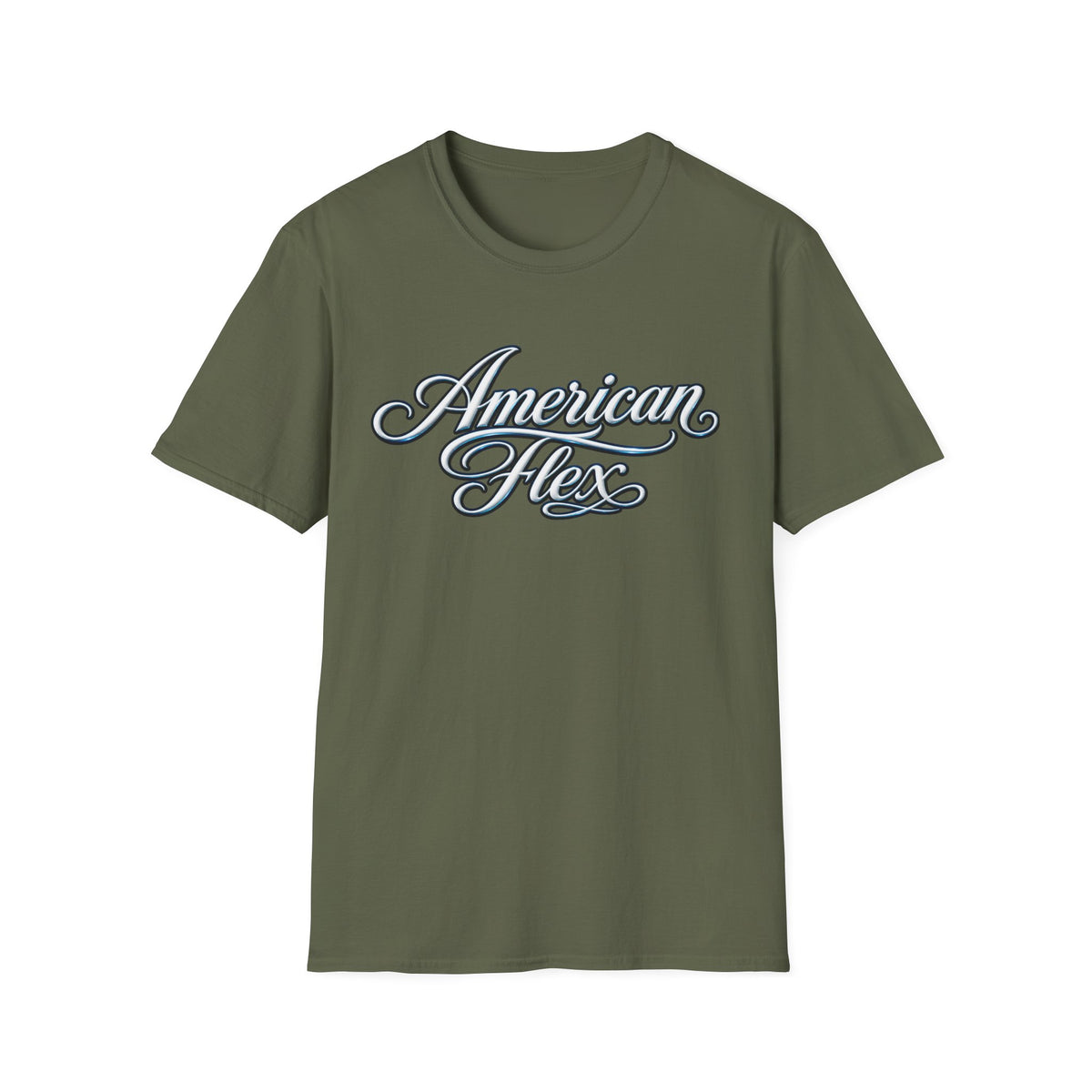 "American Flex" Script T‑Shirt