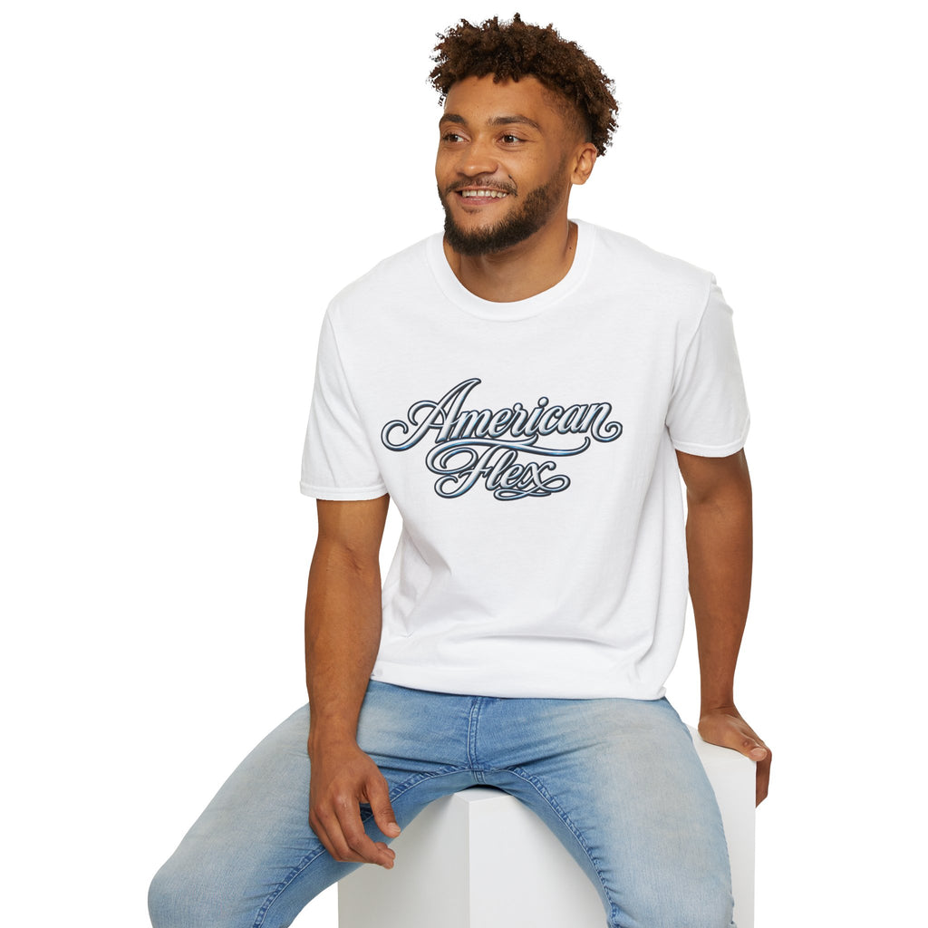 "American Flex" Script T‑Shirt