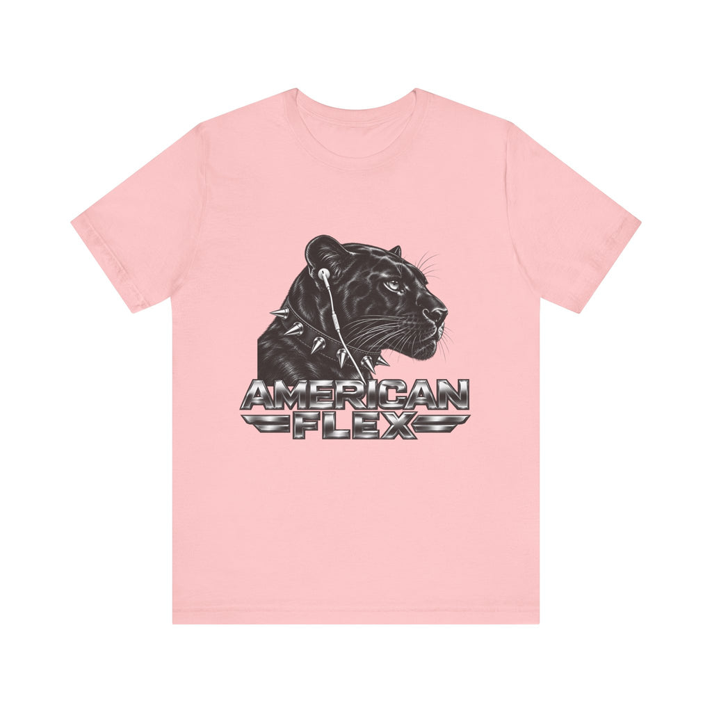 American Flex Panther Tee — Retro Logo Graphic T-Shirt