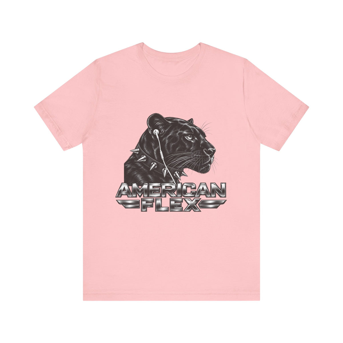 American Flex Panther Tee — Retro Logo Graphic T-Shirt