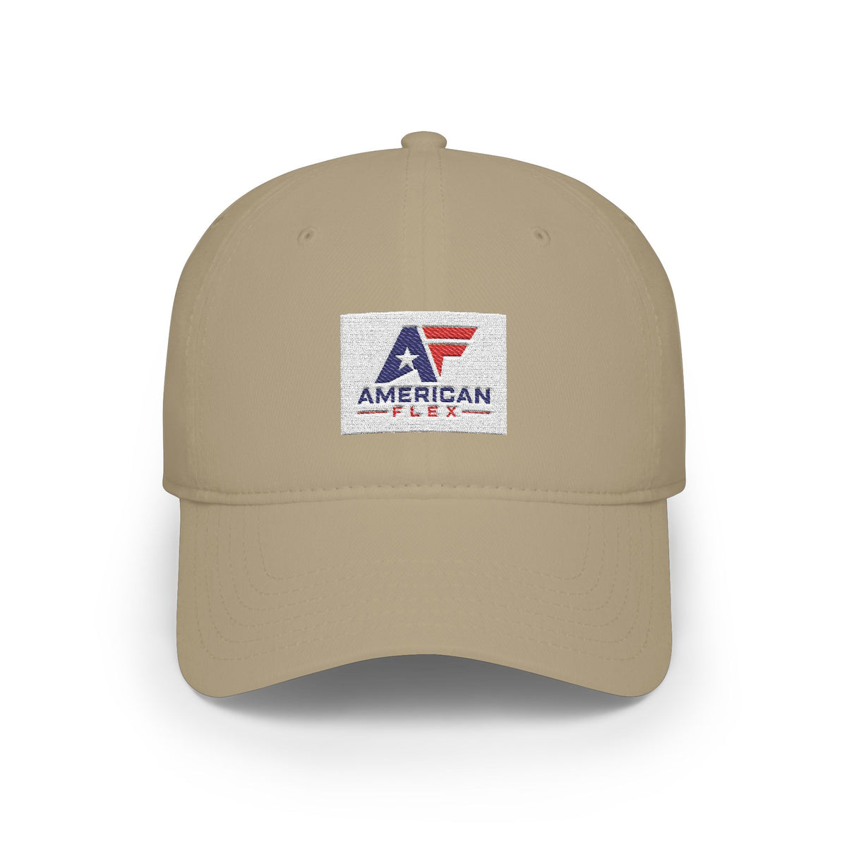 American AF Logo Cap — Patriotic Low Profile