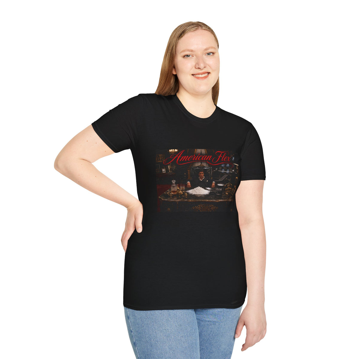 "American Flex- Tony Montana" Graphic Tee